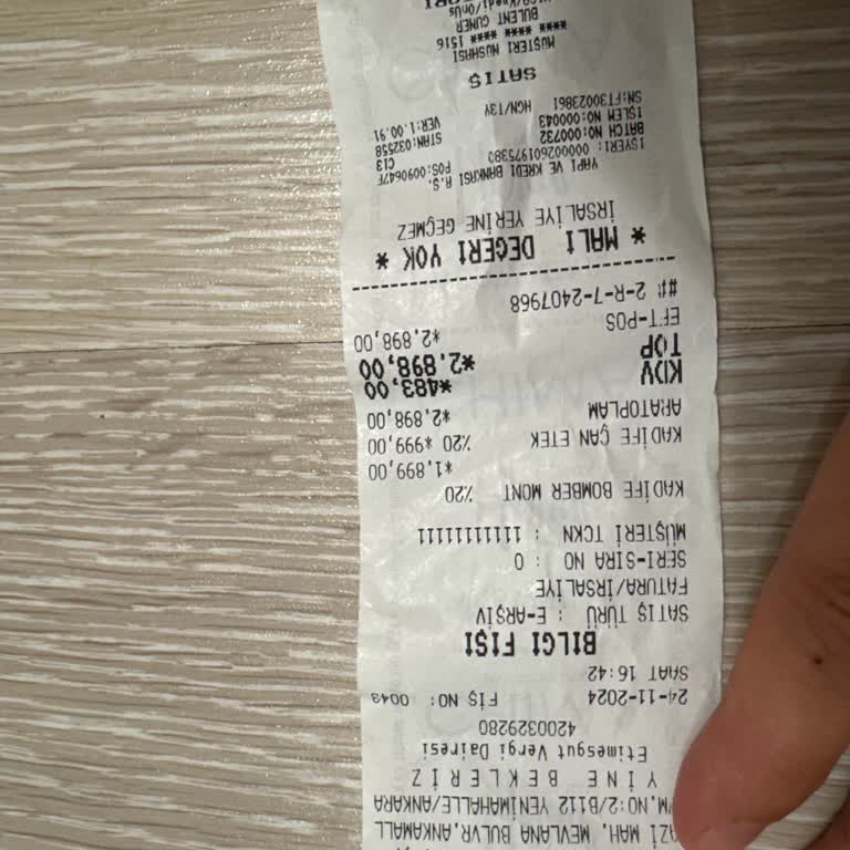 İade Politikası Sorunu