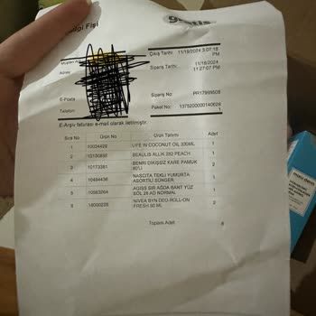 Yanlış Ürün Teslimatı Ve Yetersiz Müşteri Hizmetleri