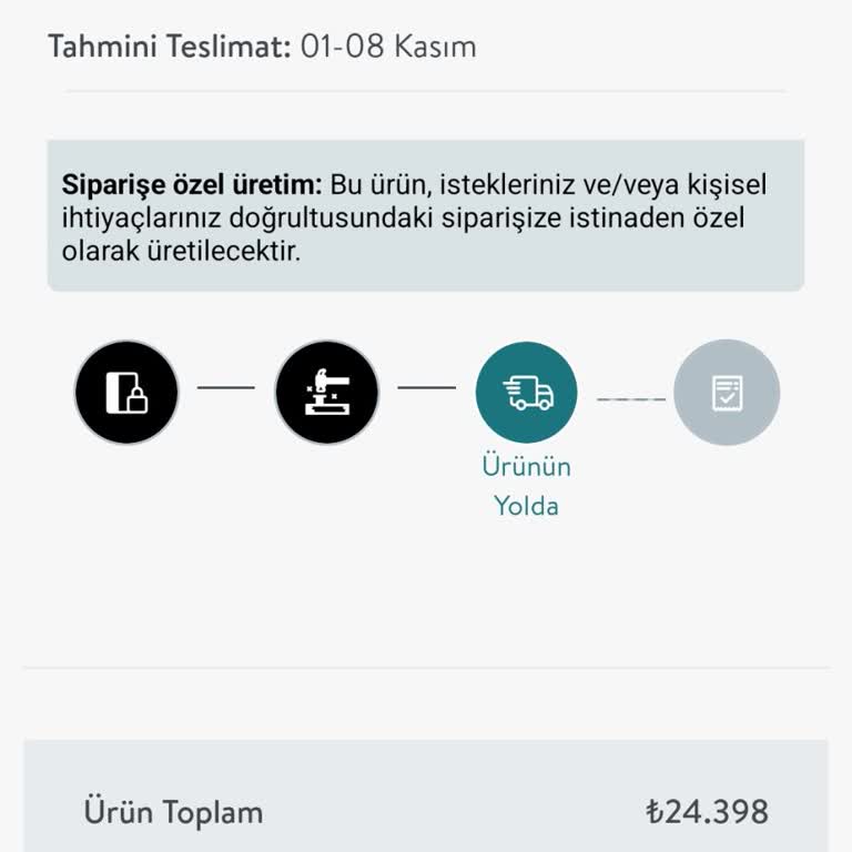 Sipariş Teslimatında Gecikme Ve İletişim Sorunları