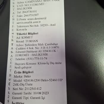 Beko Klima Mağduriyeti: Sürekli Arızalar Ve Yetersiz Servis