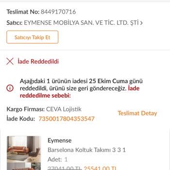 Eymense Kırık Ürün Ve Çözüm Sürecindeki Sorunlar!