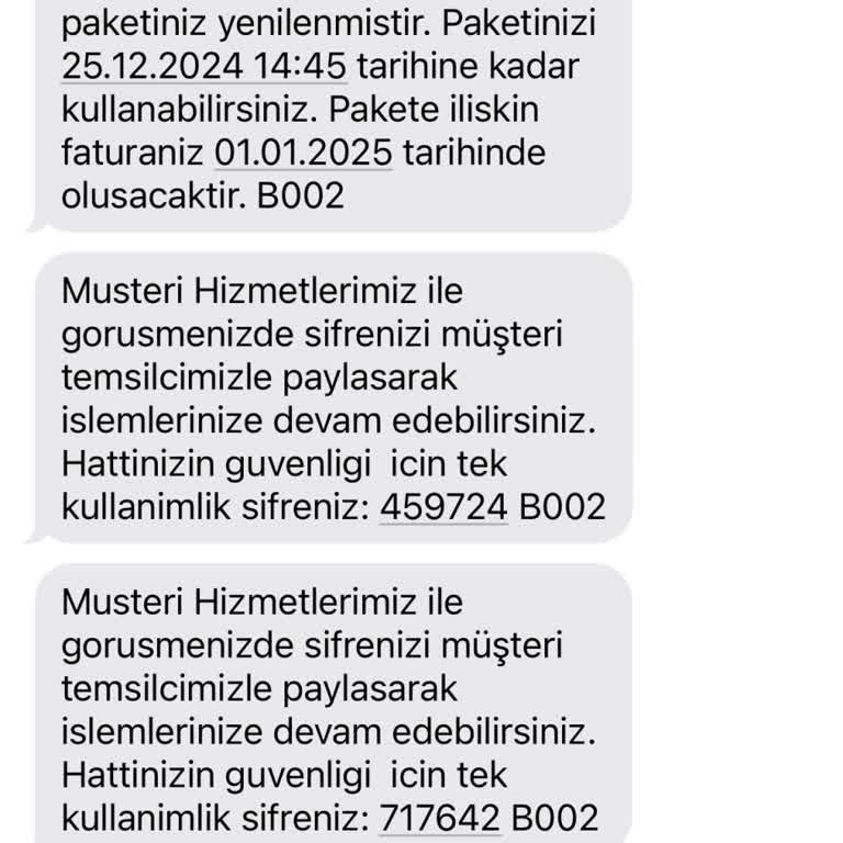 İstenmeyen Paket Tanımlaması Ve İptal Sorunu