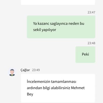 Kazanç Sonrası Hesap Engellemesi