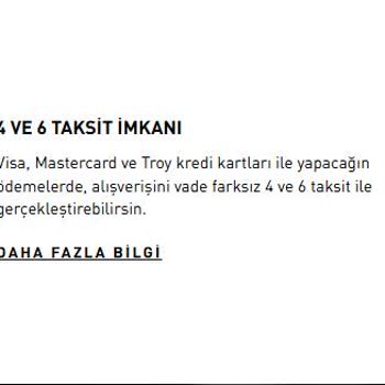 Adidas TR'nin Yanıltıcı Taksit Seçenekleri