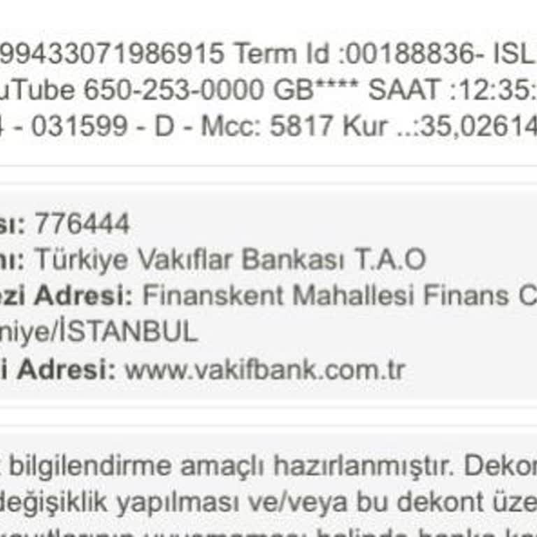 Bilinmeyen Yurt Dışı Harcaması Ve İade Talebi