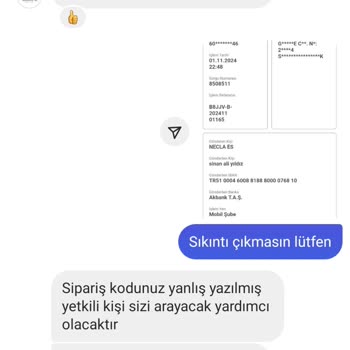 Yanlış Kodla Karşılaştığım Sorun Ve İade Beklentisi