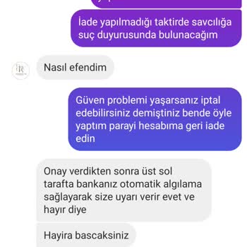 Yanlış Kodla Karşılaştığım Sorun Ve İade Beklentisi