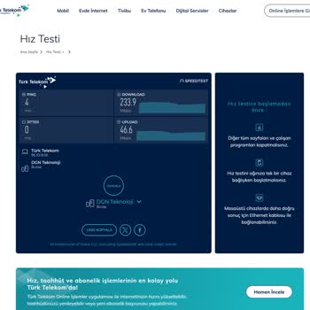 Türk Telekom'un Sürekli Düşük İnternet Hızı Ve Çözüm Eksikliği