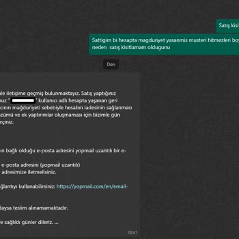 Gamermarkt'ta Hesap Satış Kısıtlaması Ve Destek Yanıtı Sorunu