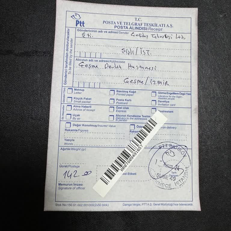 PTT Kargo Çeşme Şubesi'nde Sürekli Gecikme Sorunu