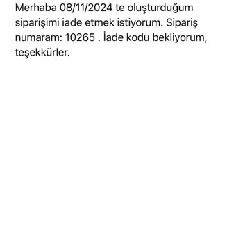 İade Sürecinde İletişim Sorunları Ve Yanlış Kargo Bilgisi
