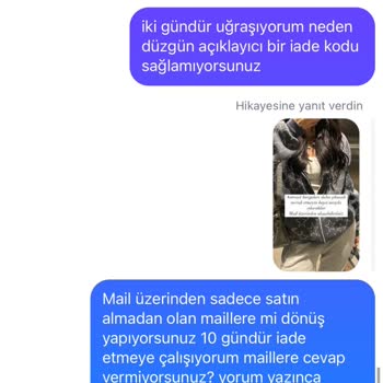 İade Sürecinde İletişim Sorunları Ve Yanlış Kargo Bilgisi