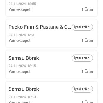 Yemeksepeti Sipariş İptali Ve Çifte Ücretlendirme Sorunu