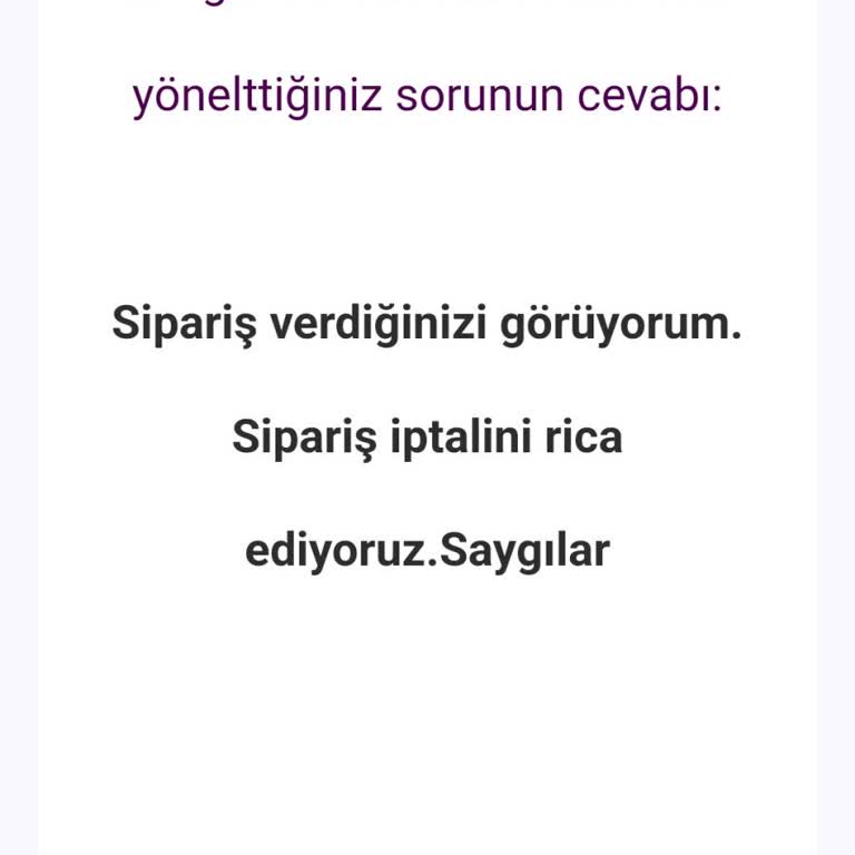 Yanlış Fiyatlandırma Nedeniyle İptal Edilen Halı Siparişi