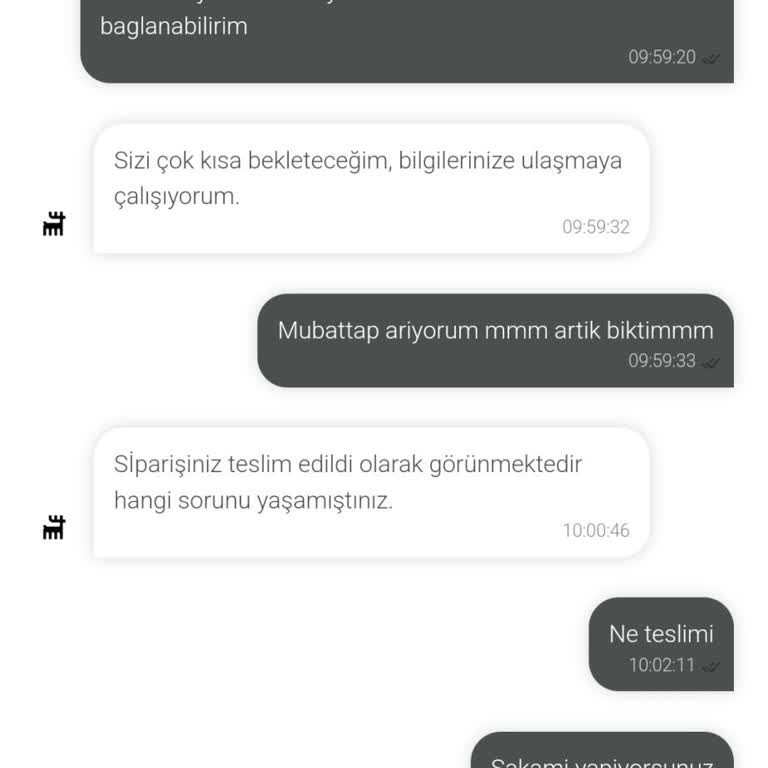 Müşteri Hizmetleri İle İletişim Sorunu Ve Mağduriyet