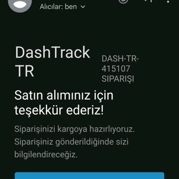 Araç Kamerası Siparişi Teslim Edilmedi
