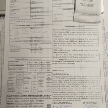 Araç Kiralama Sürecinde Usulsüz İşlemler Ve Ek Ücret Şoku