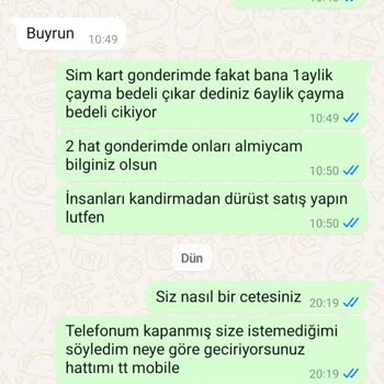 Yanlış Bilgilendirme İle Hattım Taşındı, Mağdur Oldum
