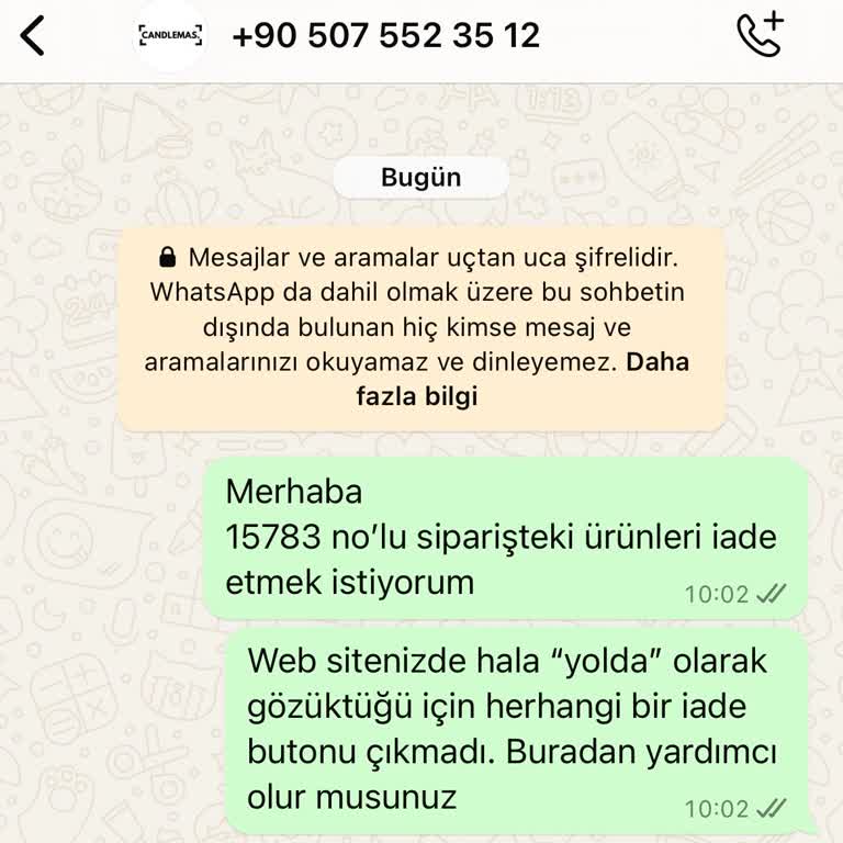 İade Talebine Cevap Alamıyorum!
