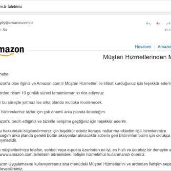 Amazon İade Sürecinde Belirsizlik Ve Müşteri Memnuniyetsizliği