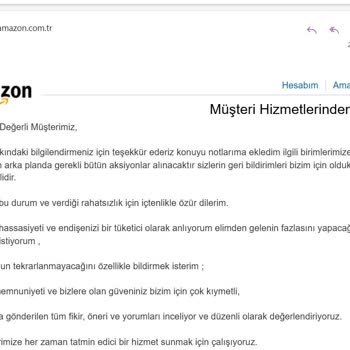 Amazon İade Sürecinde Belirsizlik Ve Müşteri Memnuniyetsizliği