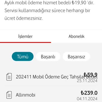 Onaysız Abonelik Ve Yanıltıcı Fatura Sorunu