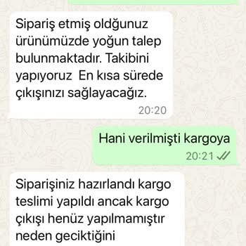 16 Gündür Gelmeyen Sipariş Ve Sürekli Yalanlar