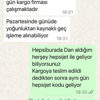 16 Gündür Gelmeyen Sipariş Ve Sürekli Yalanlar