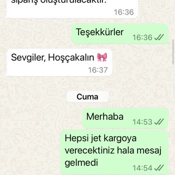 16 Gündür Gelmeyen Sipariş Ve Sürekli Yalanlar