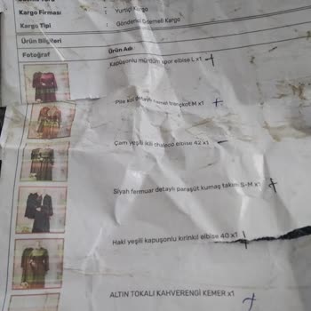 Eksik Ürün Ve İletişimsizlik Sorunu