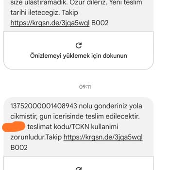 Kargo Teslimatında Yaşanan Sorun Ve İletişim Eksikliği