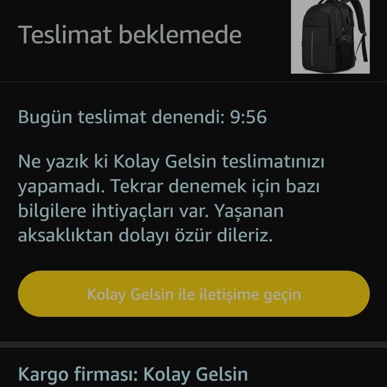 Kargo Teslimatında Sürekli Erteleme Ve İletişim Sorunları