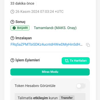 Solana Transferinde Binance TR Sorunu