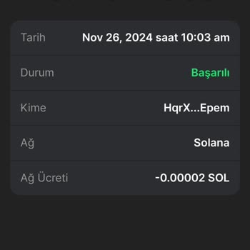 Solana Transferinde Binance TR Sorunu