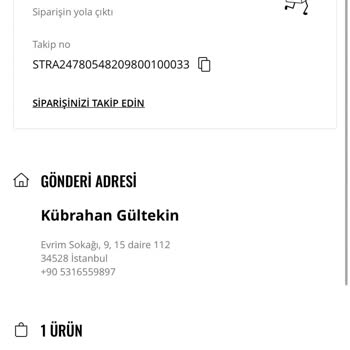 Stradivarius Online Sipariş Ve Müşteri Hizmetleri Sorunu