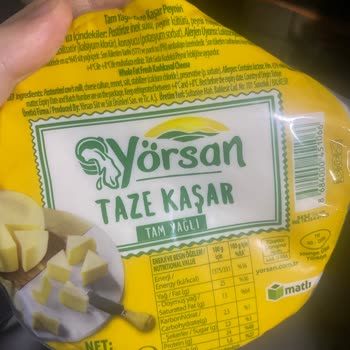 Yörsan Paketli Üründe Hijyen Sorunu Kaşarın İçinden Kıl Çıktı
