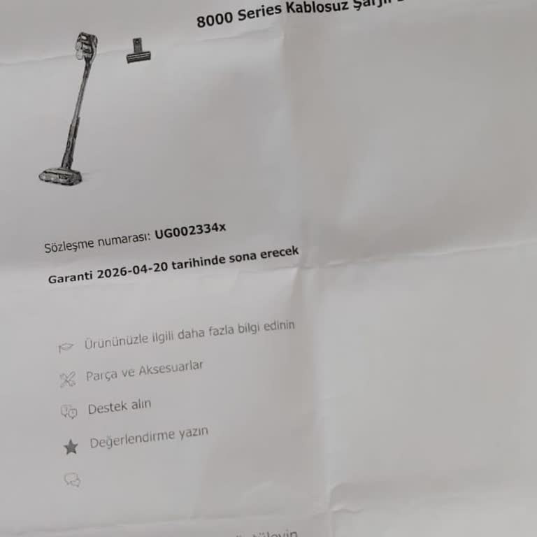 Philips Ev Aletleri Süpürge Batarya Sorunu