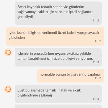 Trendyol GO'da İptal Edilen Siparişin Ücret İadesi Sorunu