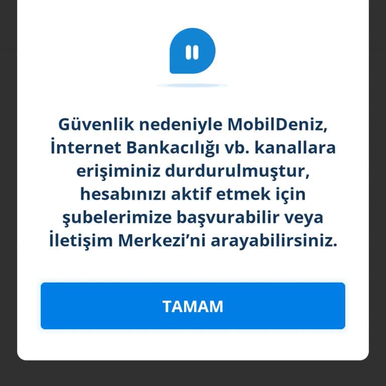 Mobil Bankacılık Erişim Sorunu Ve Şube Yönlendirmesi