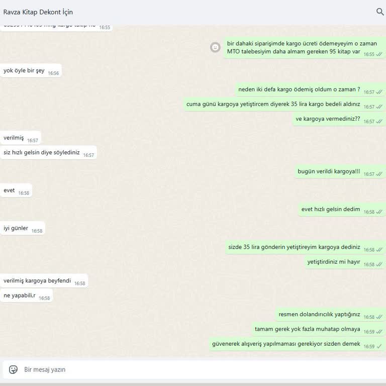 Kitap Siparişimde Ekstra Kargo Ücreti Şoku