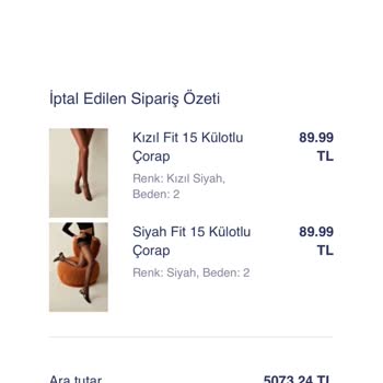 Penti Online Siparişlerinde Stok Sorunu Ve Müşteri Hizmetleri