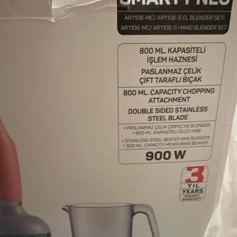 Arzum Blender Seti Hayal Kırıklığı