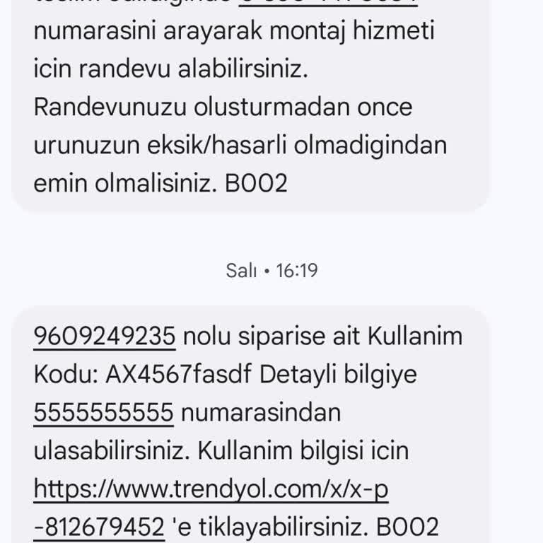 Montaj Hizmeti İptalinde İletişim Sorunu