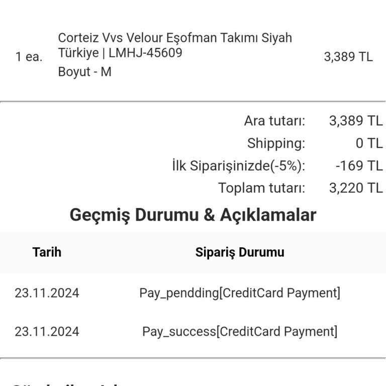 Yanlış Ücretlendirme Ve Teslimat Sorunu