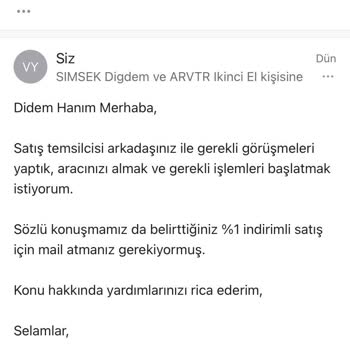 TEB Arval 2. El Satış Ekibinin Sorunlu Hizmeti Ve Fiyat Artışı