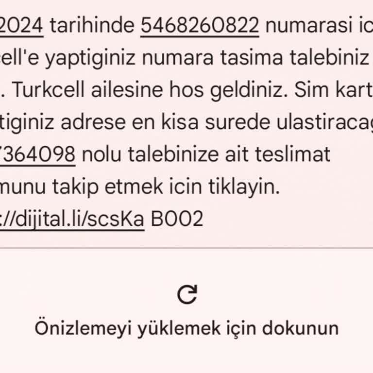 Turkcell Sim Kart Teslimatında Kuryenet Krizi