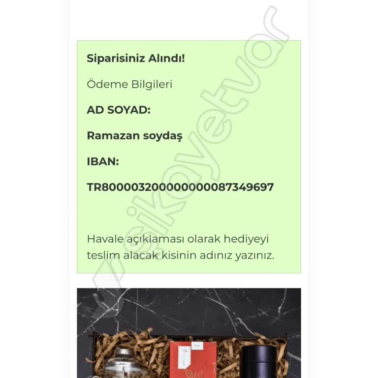 Çiçek Siparişim Gönderilmedi