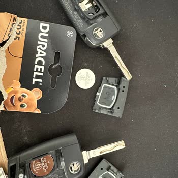 Duracell Piller Skoda Fabia Anahtarında Çalışmıyor
