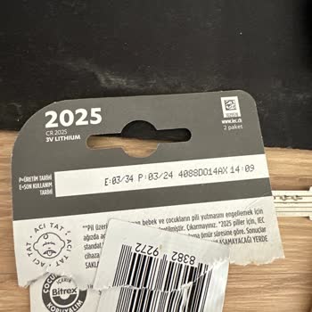 Duracell Piller Skoda Fabia Anahtarında Çalışmıyor