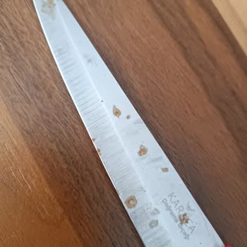 Karaca Züccaciye Bıçak Setinde Paslanma Ve Kırılma Sorunu